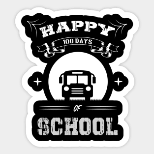 Happy 100 Days Of School Sticker